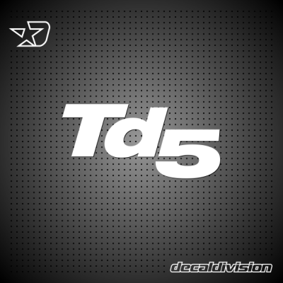 Land Rover Defender Td5 Sticker